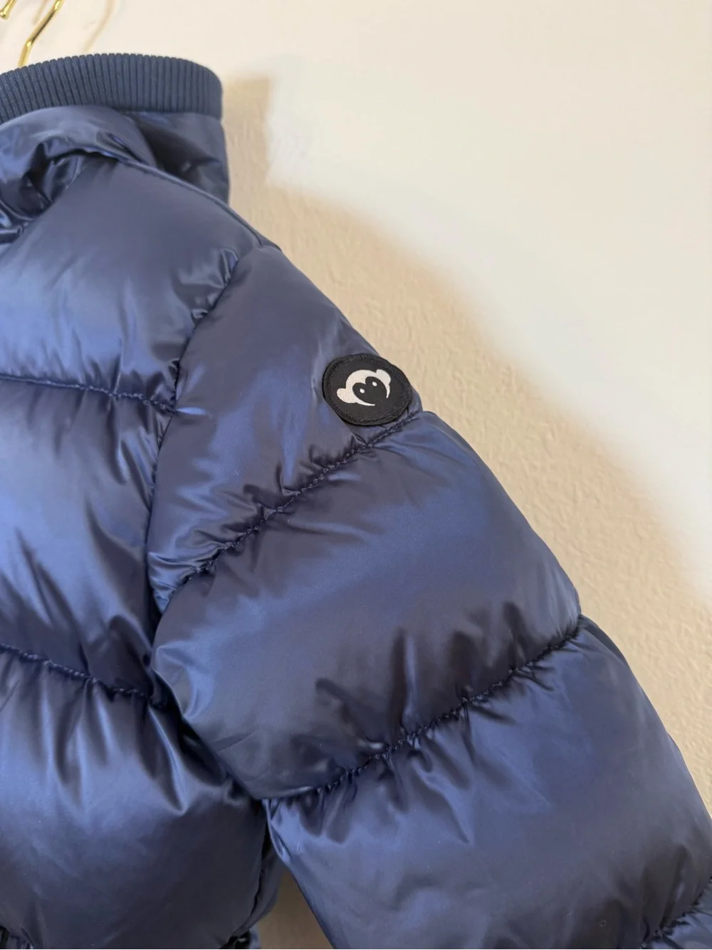 Appaman Navy Blue Slim Puffy Coat
